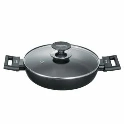 Coupon 🤩 Auslauf 🤩 Berndes Servierpfanne Mit Glasdeckel Alu Induction 28 Cm / 3,5 L 💯 🧨