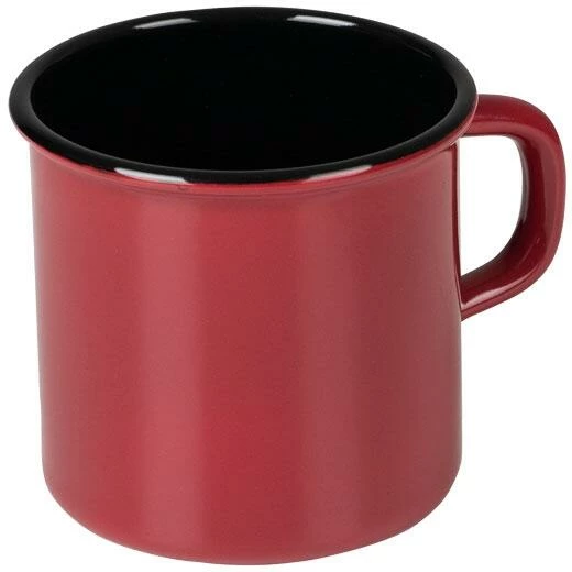 Coupon 💯 Bestpreis 😀 Riess Emaille Riess Becher Aus Emaille In Rot ⌛ 💯