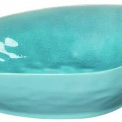Am billigsten 💯 Brandneu 😀 ASA Schale à La Plage Turquoise, Groß & Flach 🥰 🎁