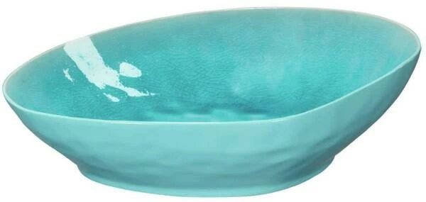 Am billigsten 💯 Brandneu 😀 ASA Schale à La Plage Turquoise, Groß & Flach 🥰 🎁