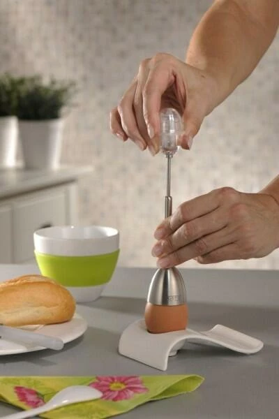 Brandneu 💯 Blitzangebot 🌟 GEFU Eierköpfer Mit Salzstreuer In Blau ❤️ 🥰 - Image 3