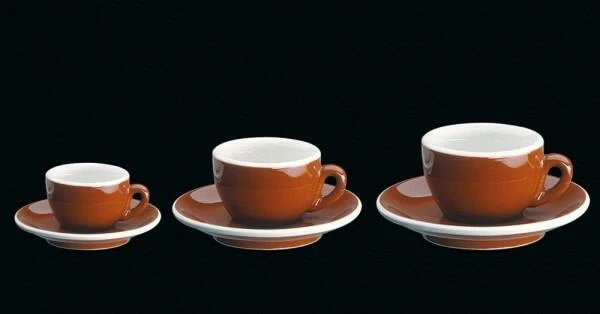 Budget 👏 Großhandel 😉 Cilio Milchkaffeetasse Roma In Marone 🎉 👏 - Image 2