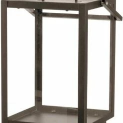 Großhandel 😀 Neu 🤩 Leonardo Laterne CASOLARE Dunkelbraun 33x23x20cm 🛒 🧨