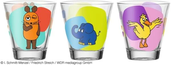Beste Bewertungen von 🎉 Schlussverkauf 🎁 Leonardo Trinkglas BAMBINI 6 Stück Sortiert 215 Ml Maus, Elefant, Ente 😀 🔔