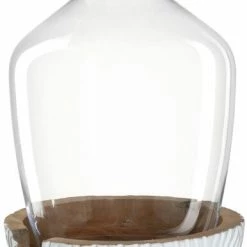 Top 10 🛒 Blitzangebot 🥰 Leonardo Vase Mit Holzsockel CASOLARE 43 Cm Weiß 😍 🔔