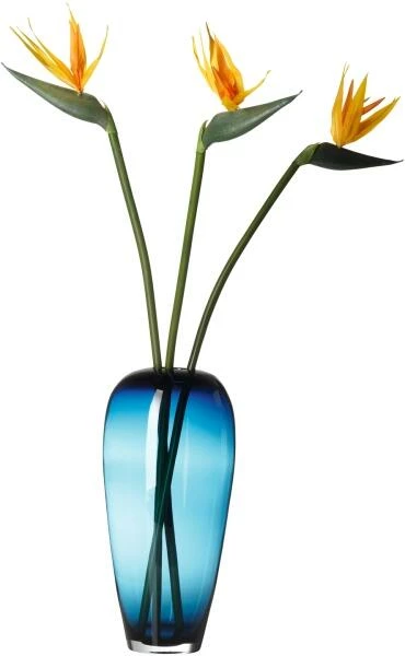 Aktion 👍 Auslauf 🎁 Leonardo Vase PAPAGENO 60 Cm Blau Luigi ❤️ 💯 - Image 2