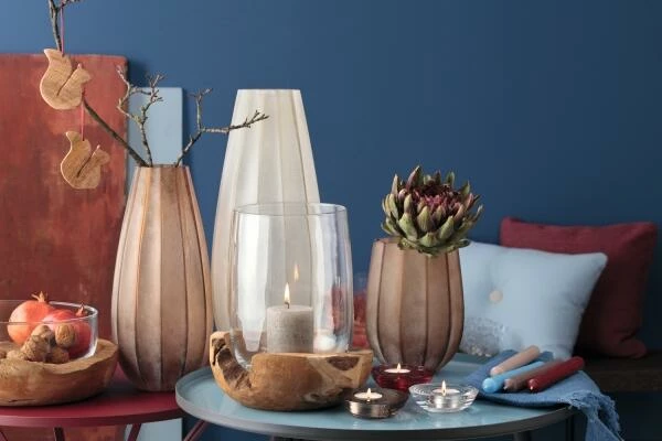 Schlussverkauf 🥰 Beste Bewertungen von ⌛ Leonardo Windlicht TERRA 27 Cm Sockel Mit Teakholz 🤩 🤩 - Image 4