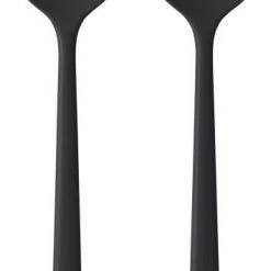 Rabatt 🌟 Auslauf 🔔 Mepal Salatbesteck Synthesis Xl 2-teilig - Schwarz 🔔 👍