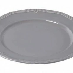 Großhandel 😍 Billig 🎉 Pillivuyt Teller Flach Eclectique Louis XIV In Nebelgrau ⭐ 👍