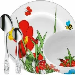Neu ⌛ Auslauf 👍 WMF Tierwelt Kinder Geschirrset 6-teilig 🔔 ✔️