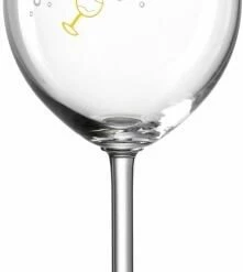 Bester Verkauf 👏 Blitzangebot 🔔 Leonardo Weinglas PRESENTE 460 Ml ′Zu Vino Sag Ich Nie No′ ❤️ ⌛