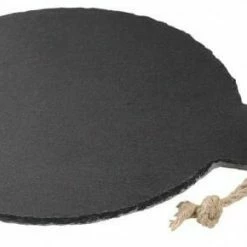 Bestpreis 🥰 Bestpreis ❤️ Cilio Servierplatte Formaggio Aus Schiefer, Rund 🎁 🤩