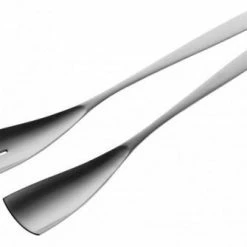 Schlussverkauf 👍 Aktion ❤️ Carl Mertens Salatbesteck Ginkgo Groß ⌛ 🌟