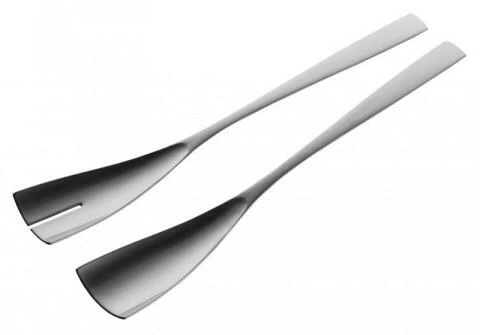 Schlussverkauf 👍 Aktion ❤️ Carl Mertens Salatbesteck Ginkgo Groß ⌛ 🌟