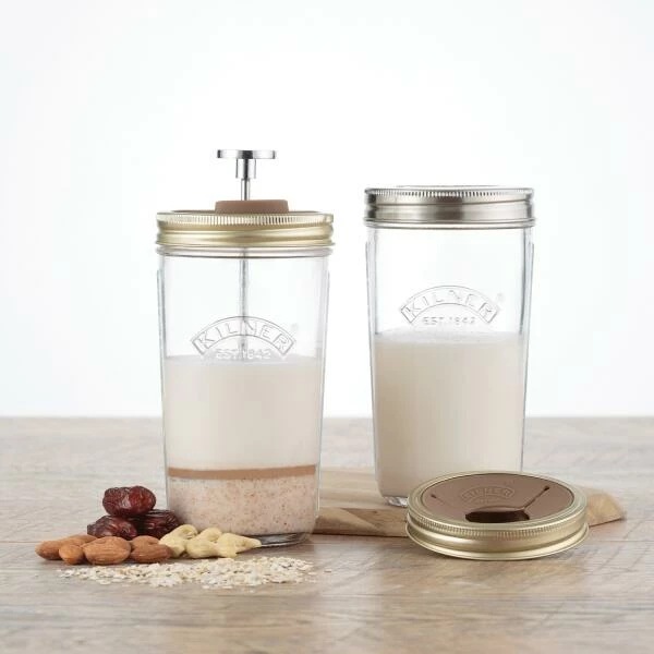 Neu 🎉 Brandneu 🧨 Kilner Nussmilch-Herstellungsset 🔔 🔔 - Image 2
