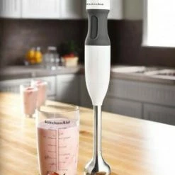 Besorgen ???? Blitzangebot ???? KitchenAid Stabmixer Classic In Weiß ???? ???? -BERNDES-Shop 5KHB1231WH P110110 1z neu l