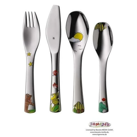 WMF Kinderbesteck 4-teilig Janosch Bester Verkauf ???? Am billigsten ???? WMF Kinderbesteck 4-teilig Janosch ???? ❤️ -BERNDES-Shop