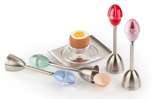 Brandneu 💯 Blitzangebot 🌟 GEFU Eierköpfer Mit Salzstreuer In Blau ❤️ 🥰 - Image 2