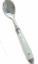 Am billigsten 💯 Bester Verkauf 🧨 Eichenlaub Tafellöffel Aus Acryl Weiß ✨ 🥰