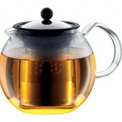 Auslauf ⭐ Bester Verkauf 👍 Bodum Teebereiter Assam Mit Edelstahlfilter, Glänzend 👍 ✔️