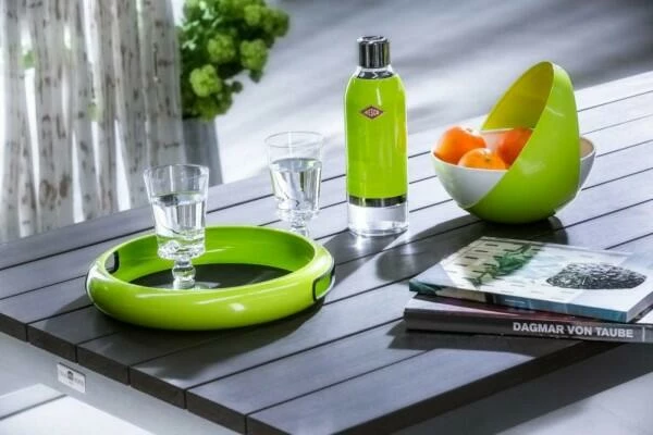 Am billigsten 🔥 Großhandel ✔️ Wesco Tablett Spacy Tray Rund In Türkis ✨ ⭐ - Image 4