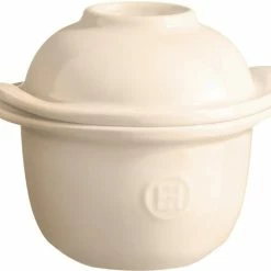 Rabatt ⭐ Brandneu 😀 Emile Henry Mini-Auflaufform "Egg Nest" In Argile 🎁 😉