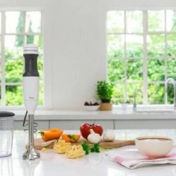 Besorgen ???? Blitzangebot ???? KitchenAid Stabmixer Classic In Weiß ???? ???? -BERNDES-Shop Hand Blender model white large neu l