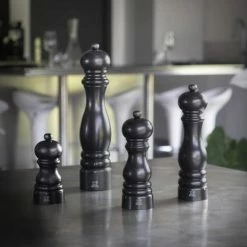 Billig ???? Blitzangebot ???? PEUGEOT Salzmühle Paris U′Select Satin-schwarz 22 Cm ✔️ ???? -BERNDES-Shop PARIS BLACK SATIN COLLECTION v2 u Select 41885 41892 41908 41915 41922 41939 41946 41953 PEUGEOT SAVEURS 2