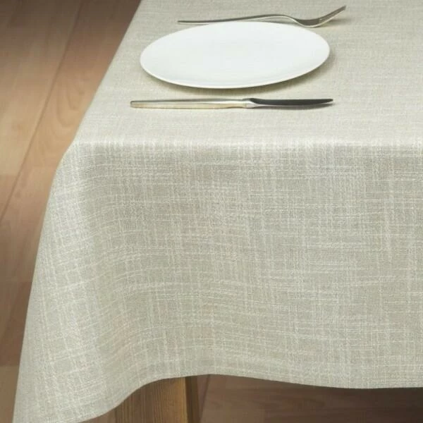 Bester Verkauf 🛒 Am billigsten 🥰 Schlitzer Leinen Tischdecke Tessin In Reinweiß 🎉 🎁