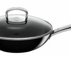 Blitzangebot 👏 Besorgen 👏 Silit Wok Profi Mit Glasdeckel Und Stielgriff 😍 🔔