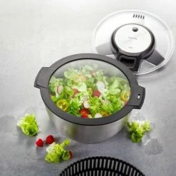 Bestes Angebot ???? Besorgen ???? GEFU Salatschleuder SPEEDWING Mit Frischhaltedeckel ???? ???? -BERNDES-Shop Web Salatschleuder l