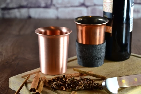 Kupferbecher aus der Kupfermanufaktur Weyersberg Neu ???? Besorgen ???? Kupferbecher Aus Der Kupfermanufaktur Weyersberg ⌛ ???? -BERNDES-Shop Weyersberg Kupferbecher Gluehwein 5