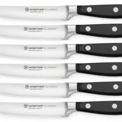 Schlussverkauf 🧨 Neu ⭐ Wüsthof Classic Steakmessersatz 6-teilig 🔔 🧨
