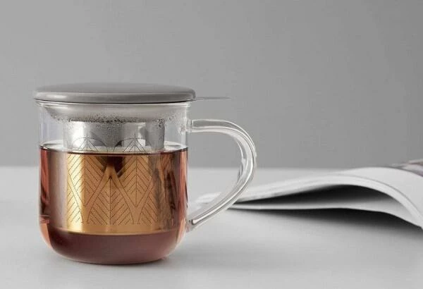 Viva Scandinavia Glastasse Eva mit Filter, blauer Deckel Top 10 ⭐ Brandneu ???? Viva Scandinavia Glastasse Eva Mit Filter, Blauer Deckel ✨ ✨ -BERNDES-Shop eva ambiente