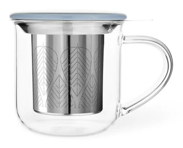 Viva Scandinavia Glastasse Eva mit Filter, blauer Deckel Top 10 ⭐ Brandneu ???? Viva Scandinavia Glastasse Eva Mit Filter, Blauer Deckel ✨ ✨ -BERNDES-Shop eva blue viva