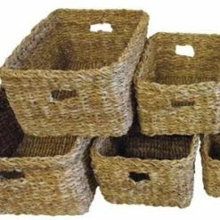 Beste Bewertungen von 🛒 Billig 🥰 Benguela Trading Korb-Set Rechteckig, 6-teilig 😀 🔥