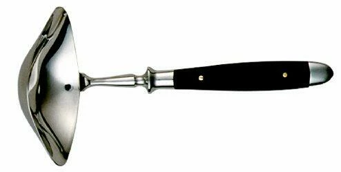 Billig 🔔 Neu 🎁 Eichenlaub Saucenlöffel Aus Ebenholz 👍 😉