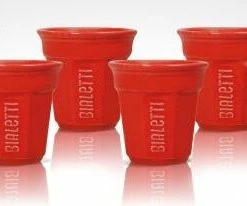 Neu 🔥 Budget ⭐ Bialetti Espressobecher Red, 6er-Set ❤️ ✨