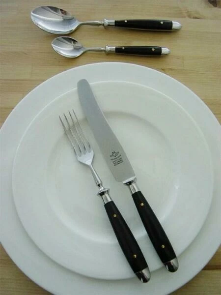 Billig 🔔 Neu 🎁 Eichenlaub Saucenlöffel Aus Ebenholz 👍 😉 - Image 2